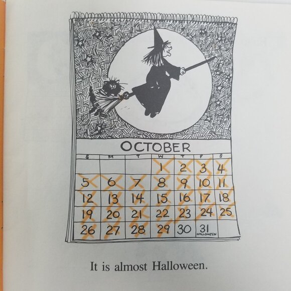 Trick or Treat Halloween by Sharon Peters (1980, PB, A First-Start Easy Reader) - Picture 5 of 15